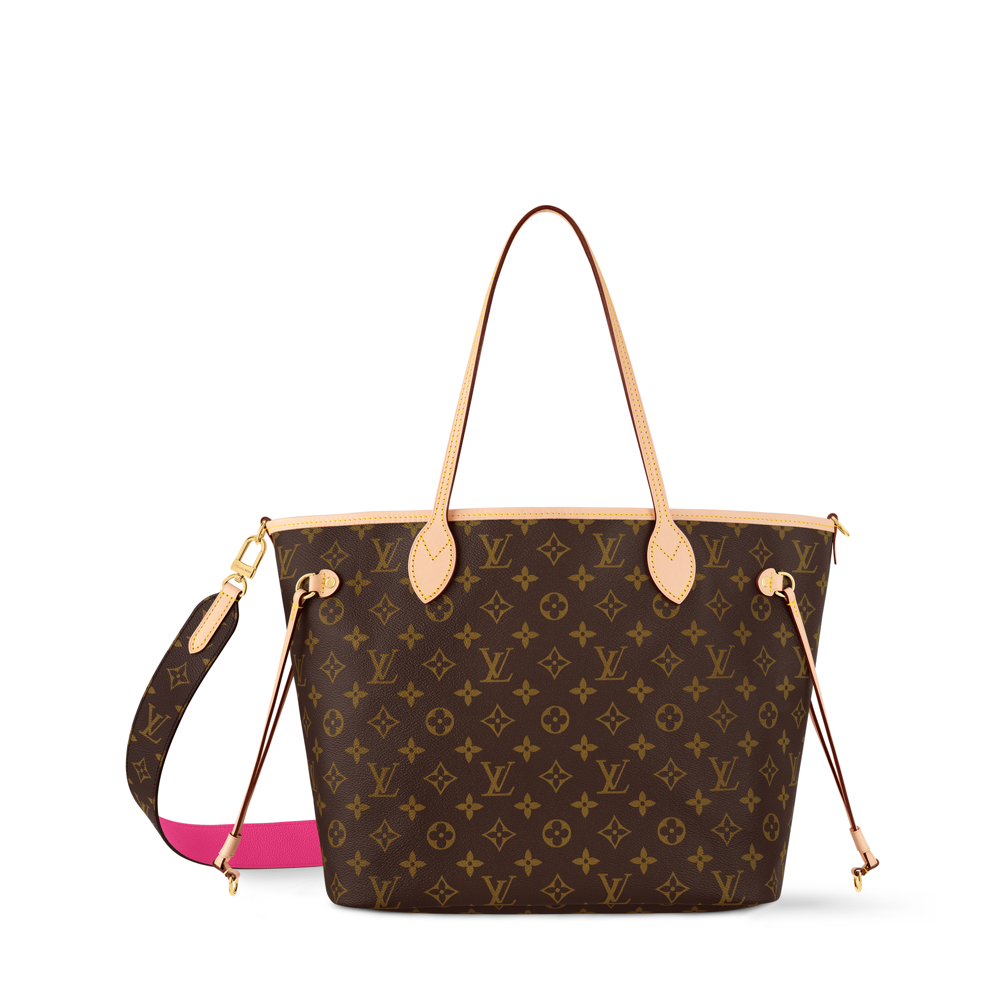 Neverfull Bandoulière Inside Out MM Monogram Canvas - Handbags
